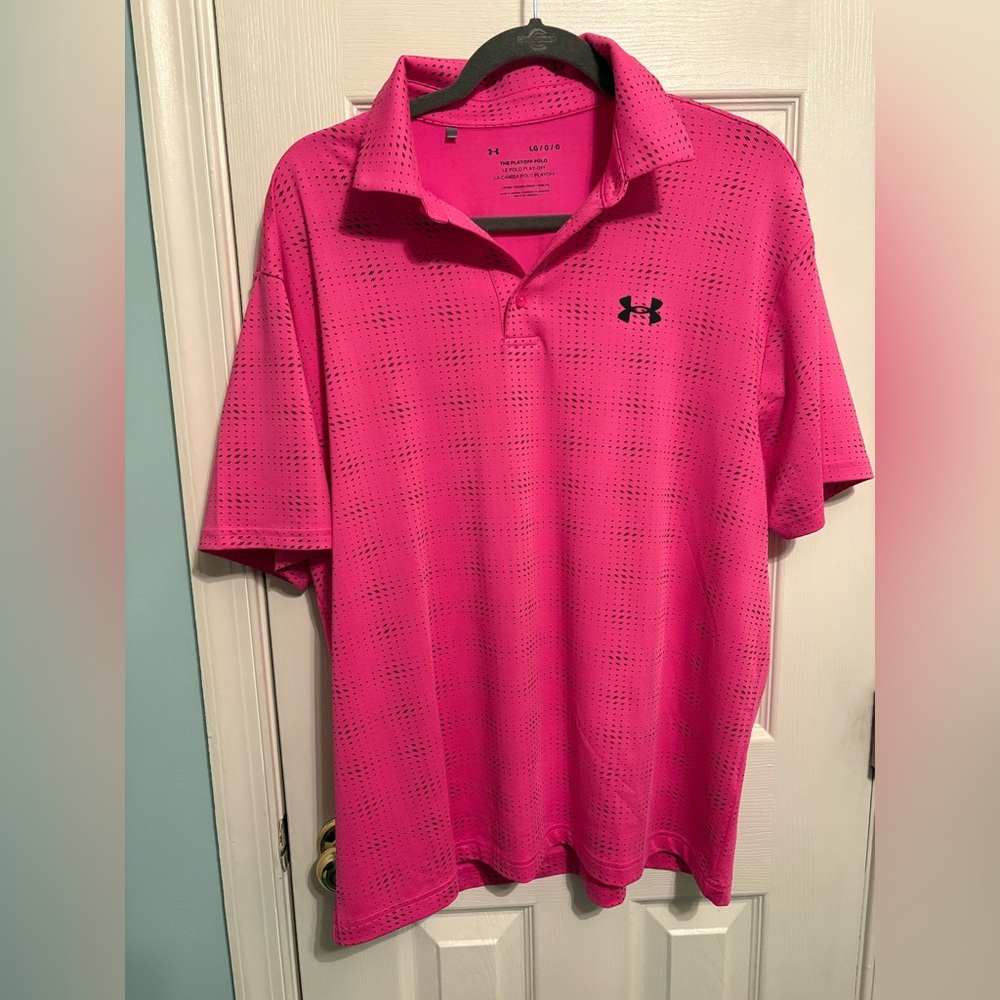 Under Armour mens golf polo